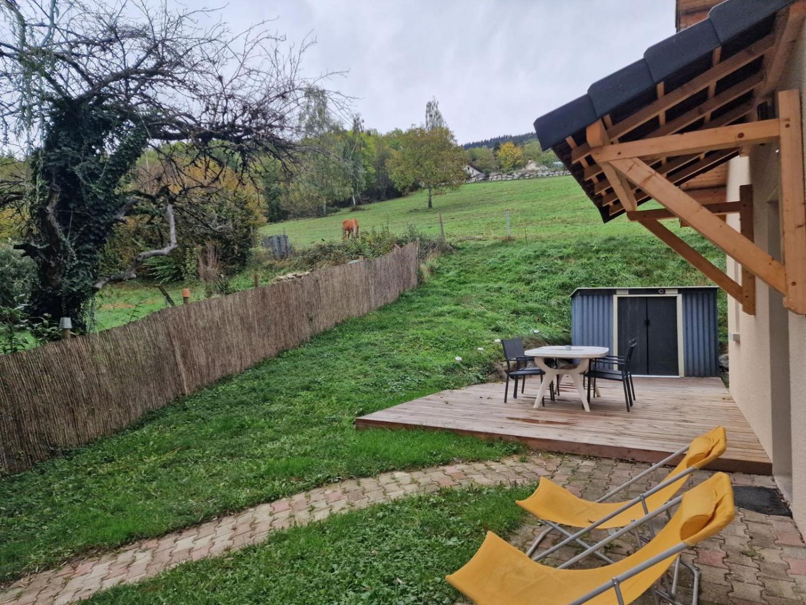 Appartement Rez De Jardin Saint-Martin-dʼUriage Exteriör bild